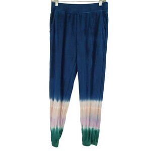 Wildfox Ride Or Dye Jogger Sweatpants Women's S High Rise Boho Hippie Athleisure